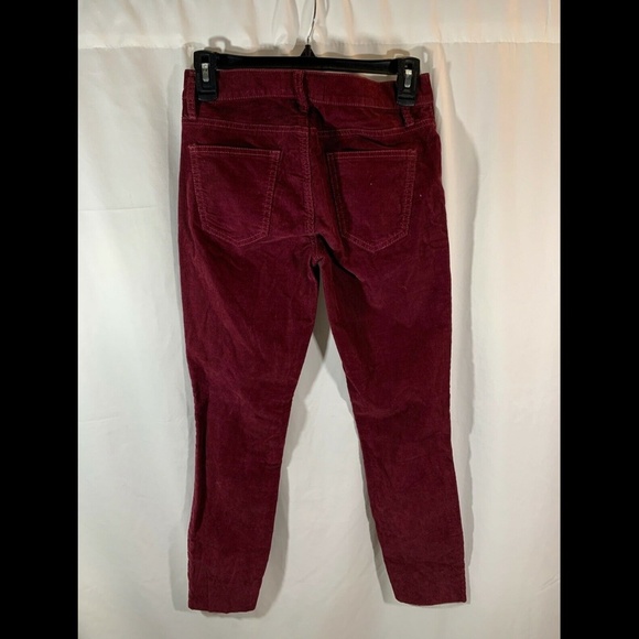 NWT $208‎ Current/elliott The Stiletto Corduroy Skinny Ankle Jeans [SZ 25 ] - Picture 7 of 13
